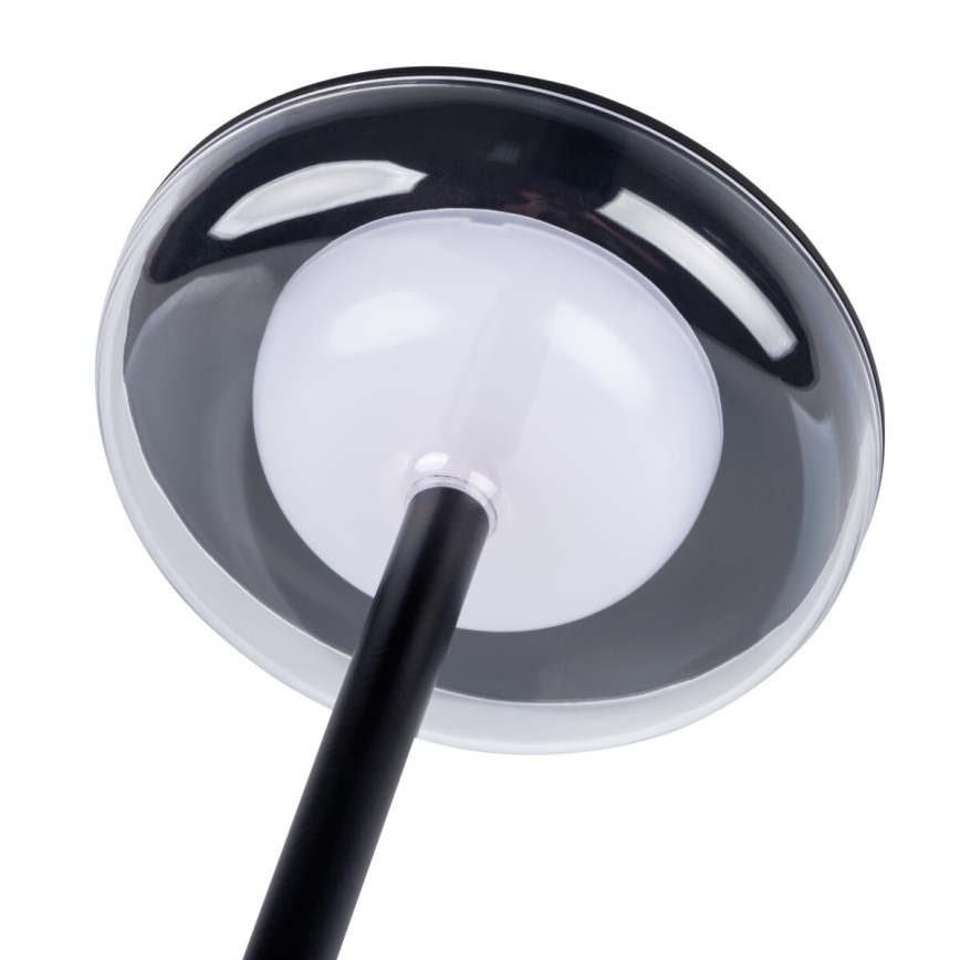 Kanlux 37311 - Φορητό επαναφορτιζόμενο LED φωτιστικό με ρύθμιση φωτεινότητας FLUXY LED/1,7W/1800 mAh IP44 μαύρο