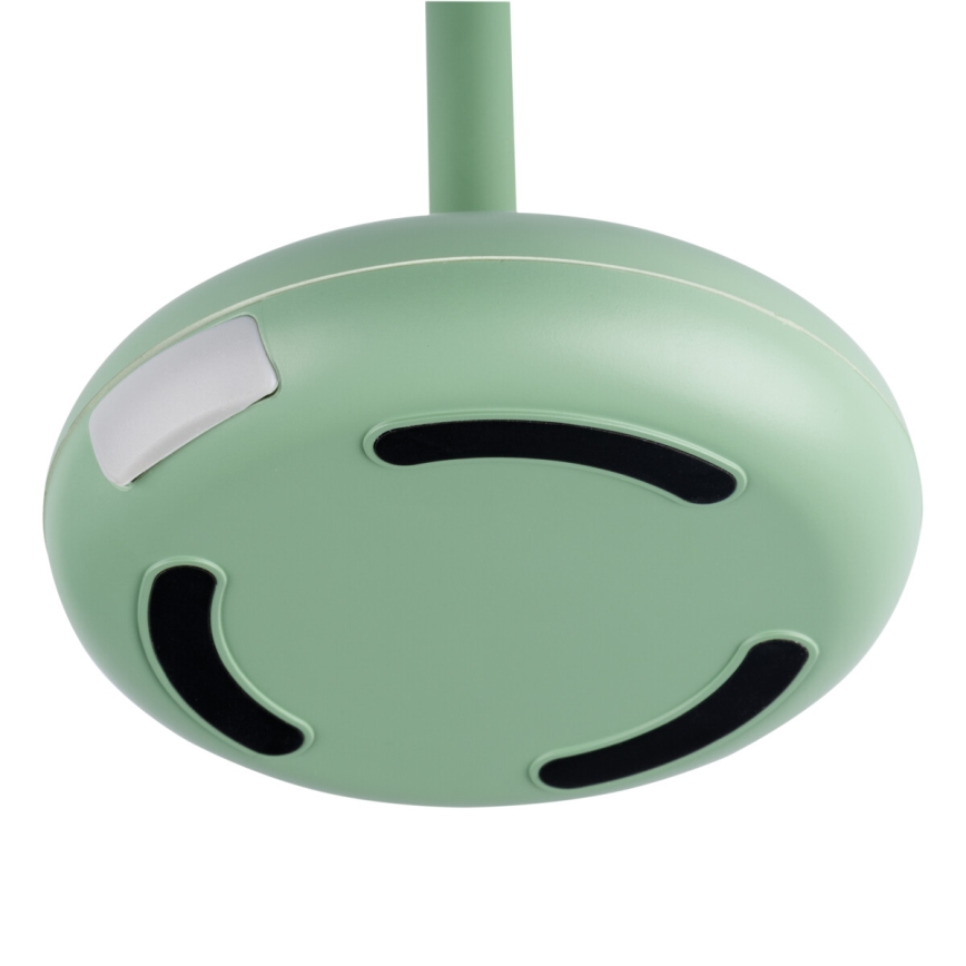 Kanlux 37313- LED Φωτιστικό επαναφορτιζόμενο με ρύθμιση φωτεινότητας FLUXY LED/1,7W/1800 mAh IP44 πράσινο