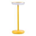 Kanlux 37314 - Φορητός επαναφορτιζόμενος LED φωτισμός FLUXY LED/1,7W/1800 mAh IP44 κίτρινο με ρύθμιση φωτεινότητας