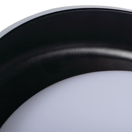 Φωτιστικό οροφής LED NIFU LED/17,8W/230V διάμετρος 43 cm λευκό/μαύρο