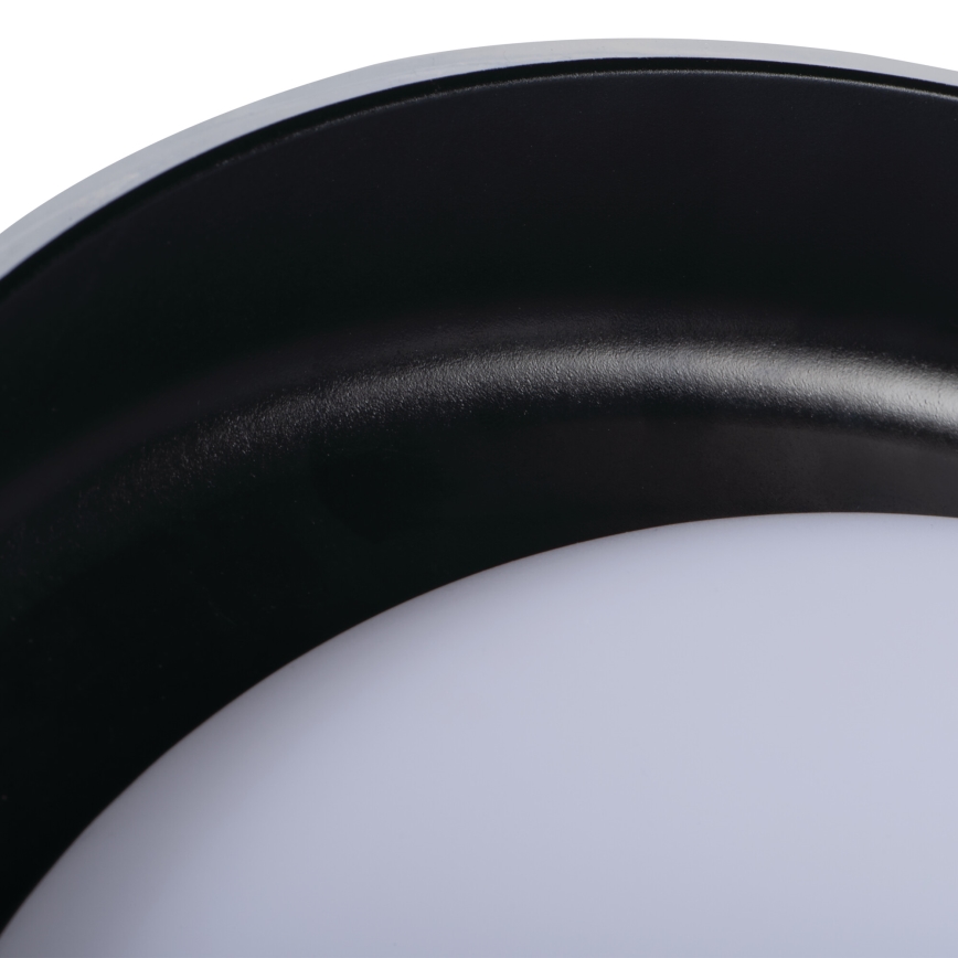 Φωτιστικό οροφής LED NIFU LED/17,8W/230V διάμετρος 43 cm λευκό/μαύρο