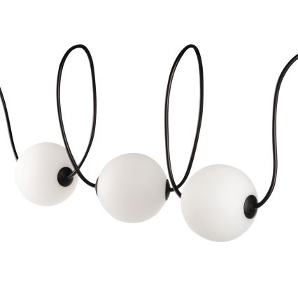 LED Διακοσμητικά λαμπάκια εξωτερικού χώρου GARLAND STONO 10xLED/10W/230V 6m IP67