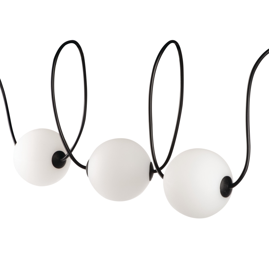 LED Διακοσμητικά λαμπάκια εξωτερικού χώρου GARLAND STONO 10xLED/10W/230V 6m IP67