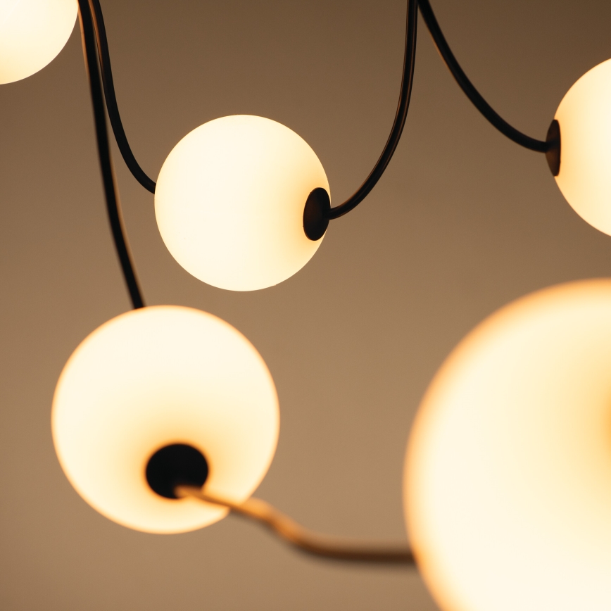 LED Διακοσμητικά λαμπάκια εξωτερικού χώρου GARLAND STONO 10xLED/10W/230V 6m IP67