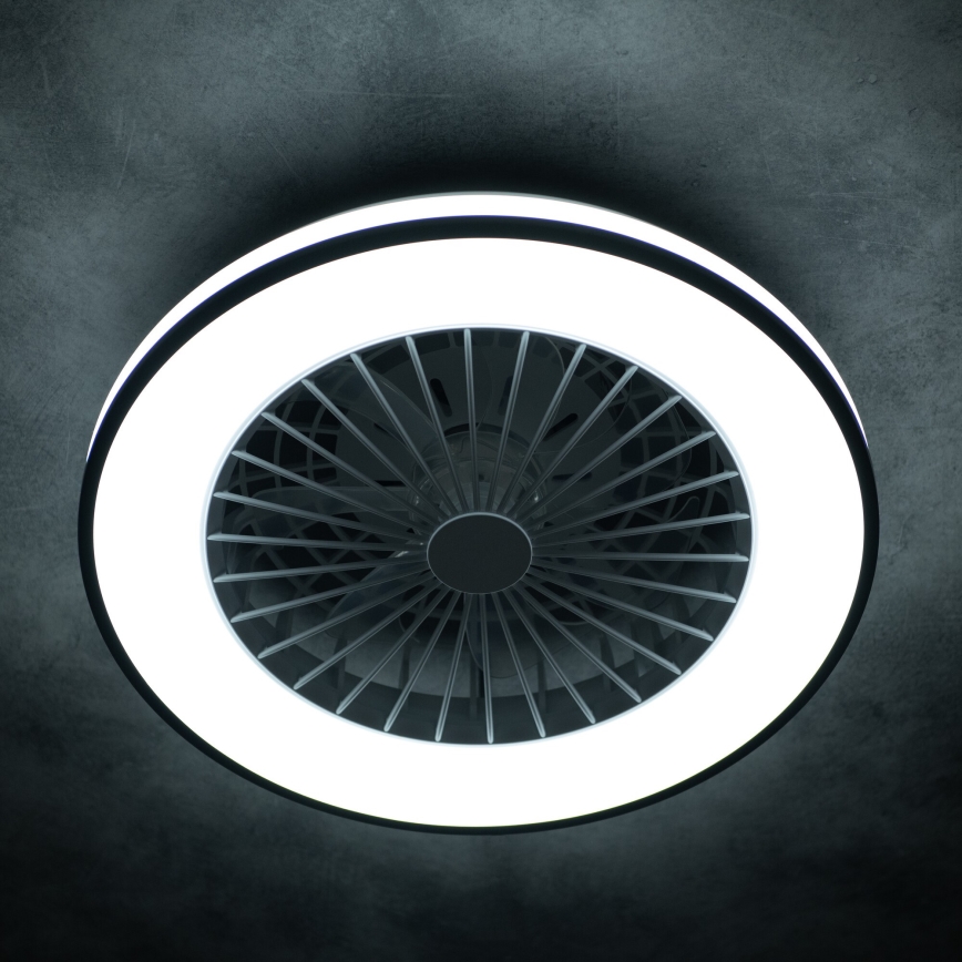 LED Φωτιστικό οροφής dimmable με ανεμιστήρα PLAVE LED/48W/230V 3000/4000/6500K + τηλεχειριστήριο