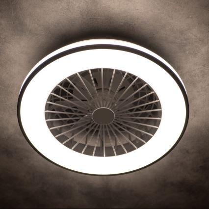 LED Φωτιστικό οροφής dimmable με ανεμιστήρα PLAVE LED/48W/230V 3000/4000/6500K + τηλεχειριστήριο