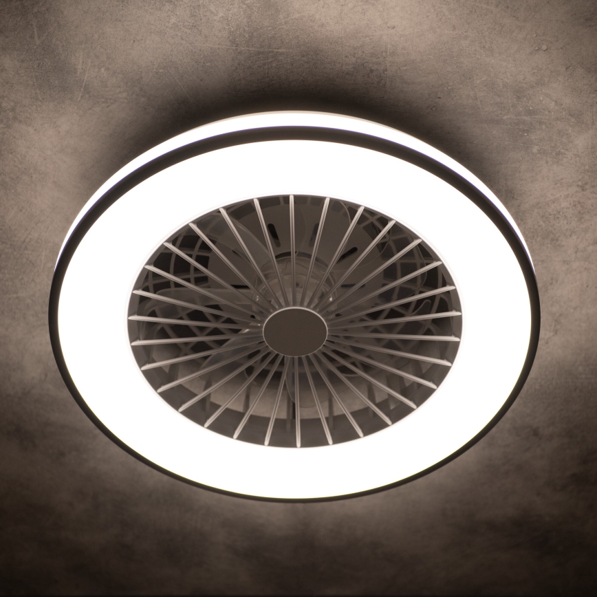 LED Φωτιστικό οροφής dimmable με ανεμιστήρα PLAVE LED/48W/230V 3000/4000/6500K + τηλεχειριστήριο