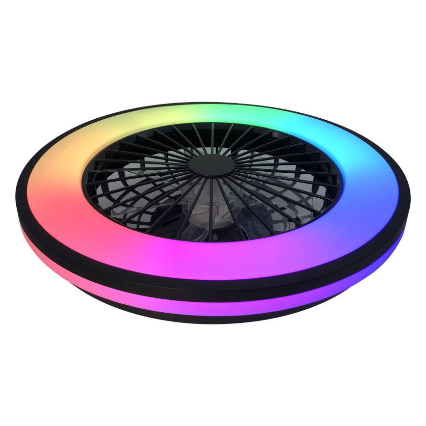 LED RGBW Φωτιστικό οροφής dimmable με ανεμιστήρα PLAVE LED/48W/230V 3000/4000/6500K + τηλεχειριστήριο