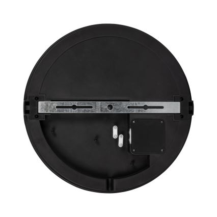 Φωτιστικό οροφής εξωτερικού χώρου LED BENO E LED/12W/230V 3000/4000/6500K διάμετρος 20 cm IP65 μαύρο