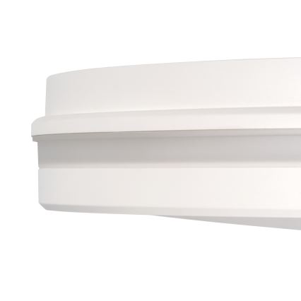 Φωτιστικό οροφής εξωτερικού χώρου LED BENO E LED/20W/230V 3000/4000/6500K διάμετρος 20 cm IP65 λευκό