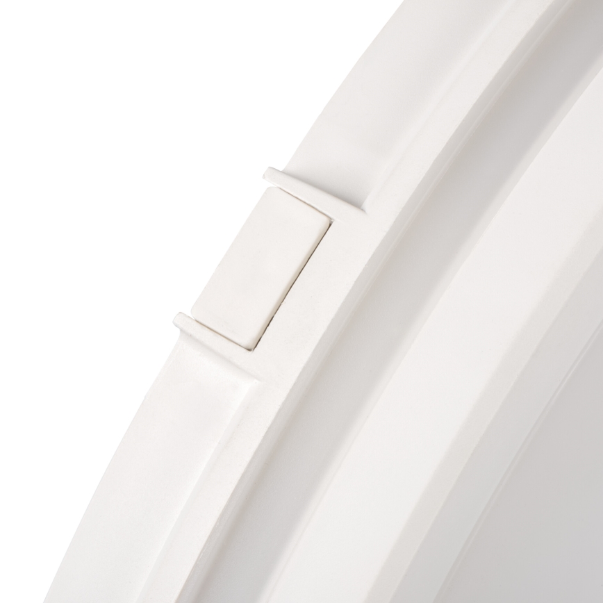 Φωτιστικό οροφής εξωτερικού χώρου LED BENO E LED/30W/230V 3000/4000/6500K διάμετρος 30 cm IP65 λευκό