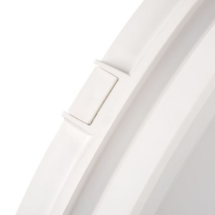 Φωτιστικό οροφής εξωτερικού χώρου LED BENO E LED/40W/230V 3000/4000/6500K διάμετρος 40 cm IP65 λευκό