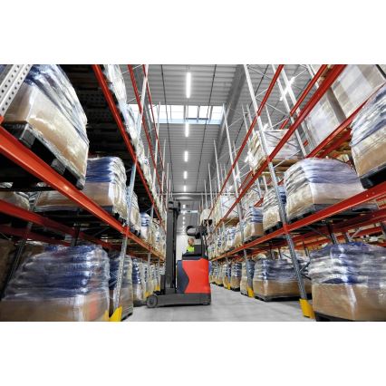 Φωτιστικό εργασίας φθορίου LED MAH MAX LED/18W/230V 4000K IP65 μαύρο