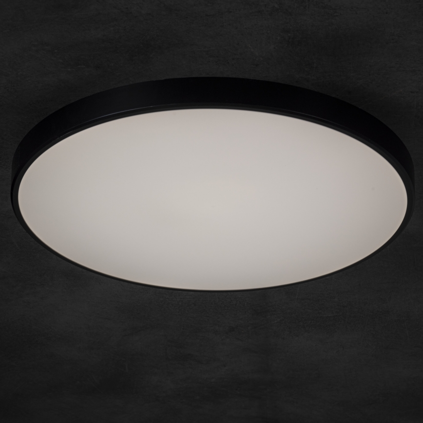 LED Dimmable φωτιστικό οροφής PLAFON LED/20W/230V 3000-6500K Wi-Fi μαύρο