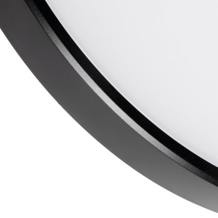 LED Dimmable φωτιστικό οροφής PLAFON LED/20W/230V 3000-6500K Wi-Fi μαύρο