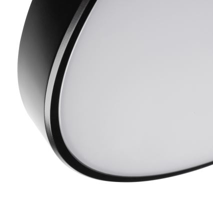 LED Dimmable φωτιστικό οροφής PLAFON LED/20W/230V 3000-6500K Wi-Fi μαύρο
