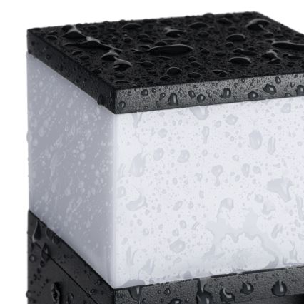 Εξωτερικό επιτοίχιο φωτιστικό DASTEN 1xG9/11W/230V IP44 μαύρο