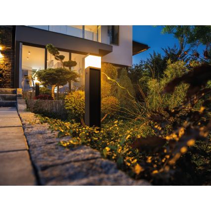 Λάμπα εξωτερικού χώρου DASTEN 1xG9/11W/230V 30 cm IP44 μαύρο