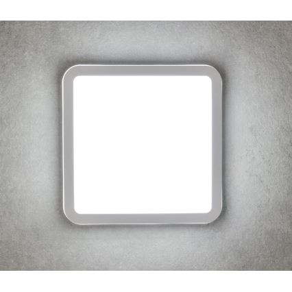 Φωτιστικό οροφής εξωτερικού χώρου LED με αισθητήρα κίνησης BENO LED/24/30W/230V 3000/3500/4000K IP65 λευκό γωνιακός