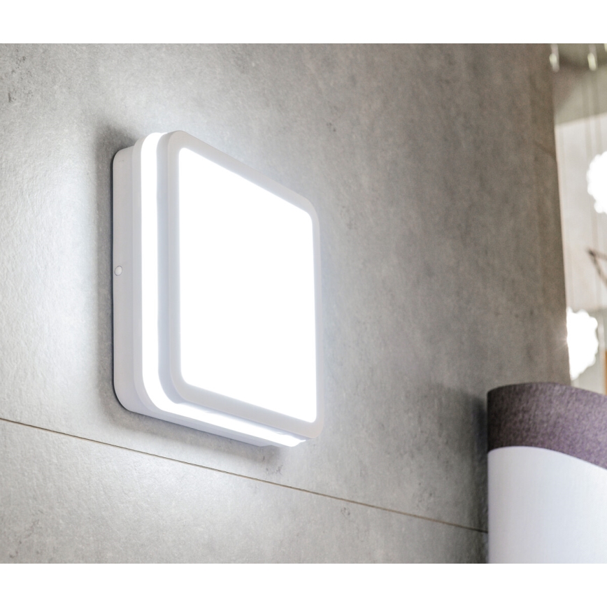 Φωτιστικό οροφής εξωτερικού χώρου LED BENO LED/24/30W/230V 3000/3500/4000K IP65 λευκό γωνιακό