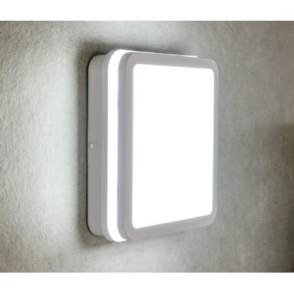 Φωτιστικό οροφής εξωτερικού χώρου LED BENO LED/24/30W/230V 3000/3500/4000K IP65 λευκό γωνιακό