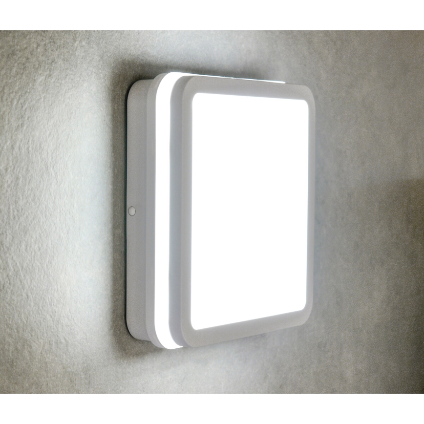 Φωτιστικό οροφής εξωτερικού χώρου LED BENO LED/24/30W/230V 3000/3500/4000K IP65 λευκό γωνιακό