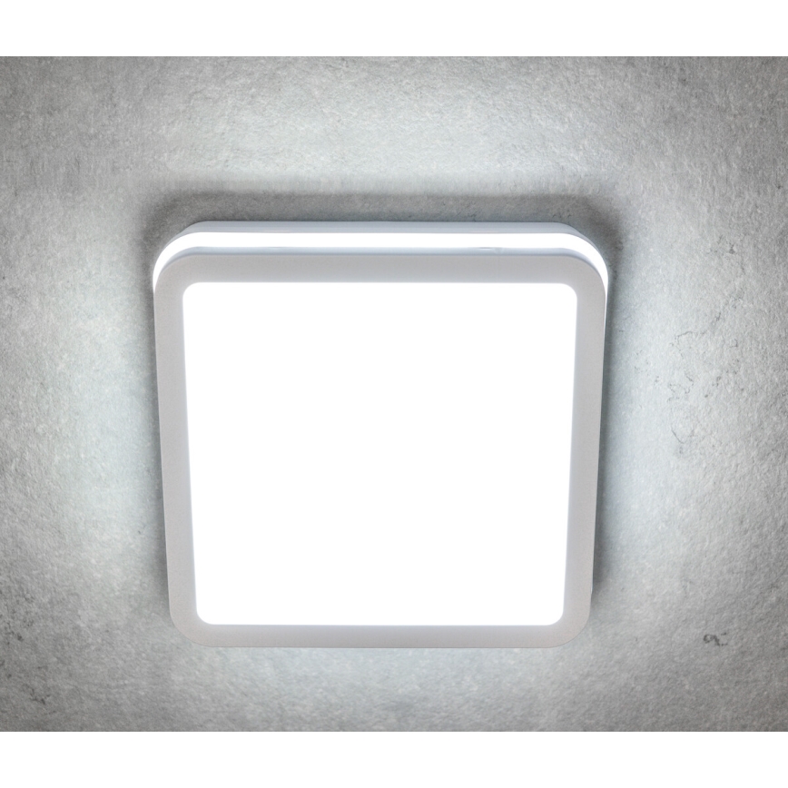 Φωτιστικό οροφής εξωτερικού χώρου LED BENO LED/24/30W/230V 3000/3500/4000K IP65 λευκό γωνιακό