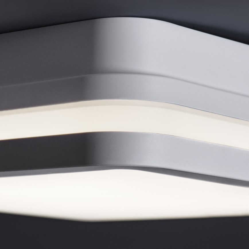 Φωτιστικό οροφής εξωτερικού χώρου LED BENO LED/24/30W/230V 3000/3500/4000K IP65 λευκό γωνιακό