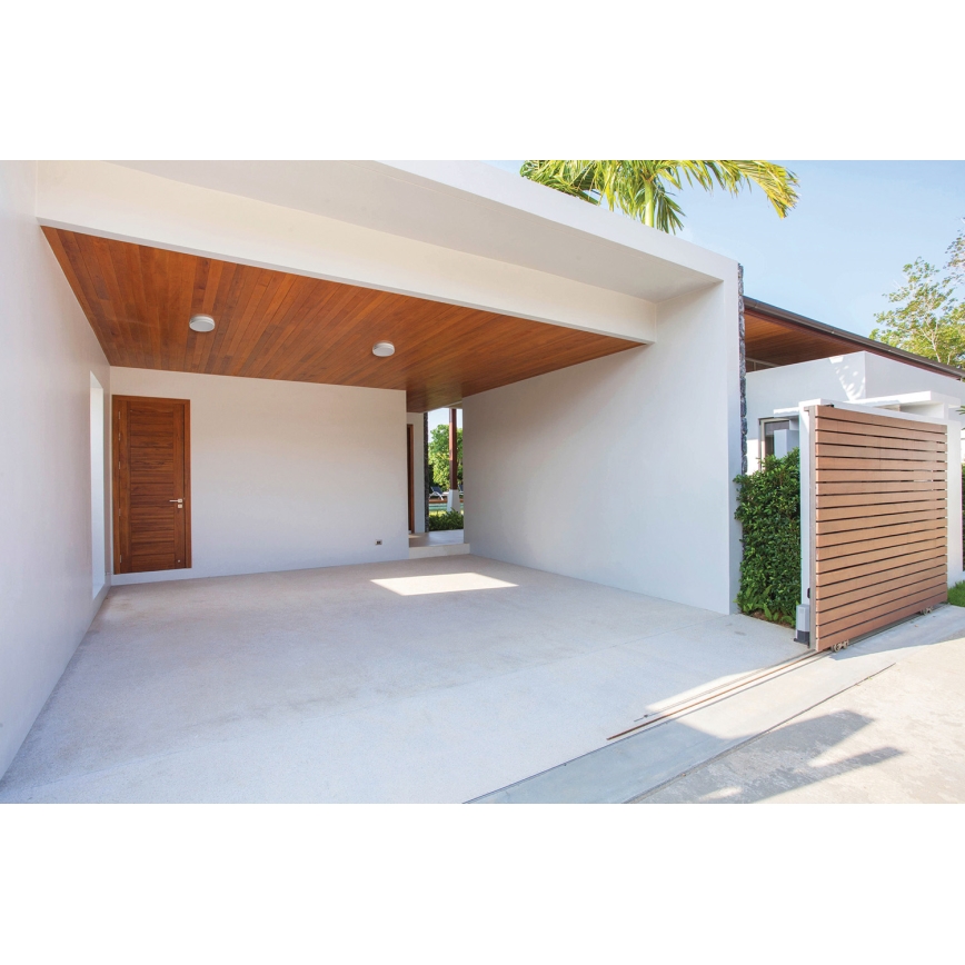 Φωτιστικό οροφής εξωτερικού χώρου LED με αισθητήρα κίνησης BENO LED/24/30W/230V 3000/3500/4000K IP65 λευκό στρογγυλό