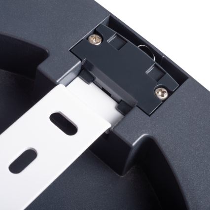 Φωτιστικό οροφής εξωτερικού χώρου LED BENO LED/12/18W/230V 3000/3500/4000K IP65 ανθρακί γωνιακό