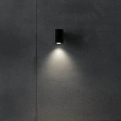 Επιτοίχιο φωτιστικό εξωτερικού χώρου ZEVI 1xGU10/10W/230V IP54 ανθρακί