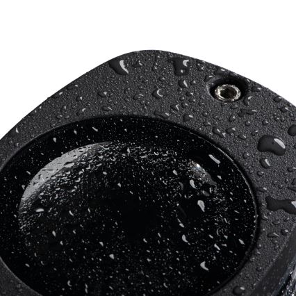 Επιτοίχιο φωτιστικό εξωτερικού χώρου ZEVI 1xGU10/10W/230V IP54 ανθρακί