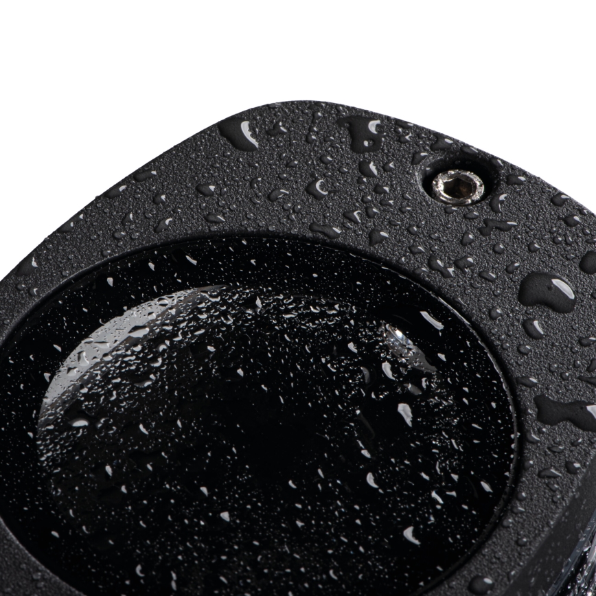 Επιτοίχιο φωτιστικό εξωτερικού χώρου ZEVI 1xGU10/10W/230V IP54 ανθρακί