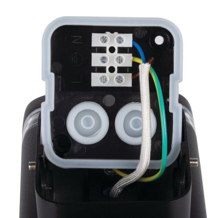 Επιτοίχιο φωτιστικό εξωτερικού χώρου ZEVI 1xGU10/10W/230V IP54 ανθρακί