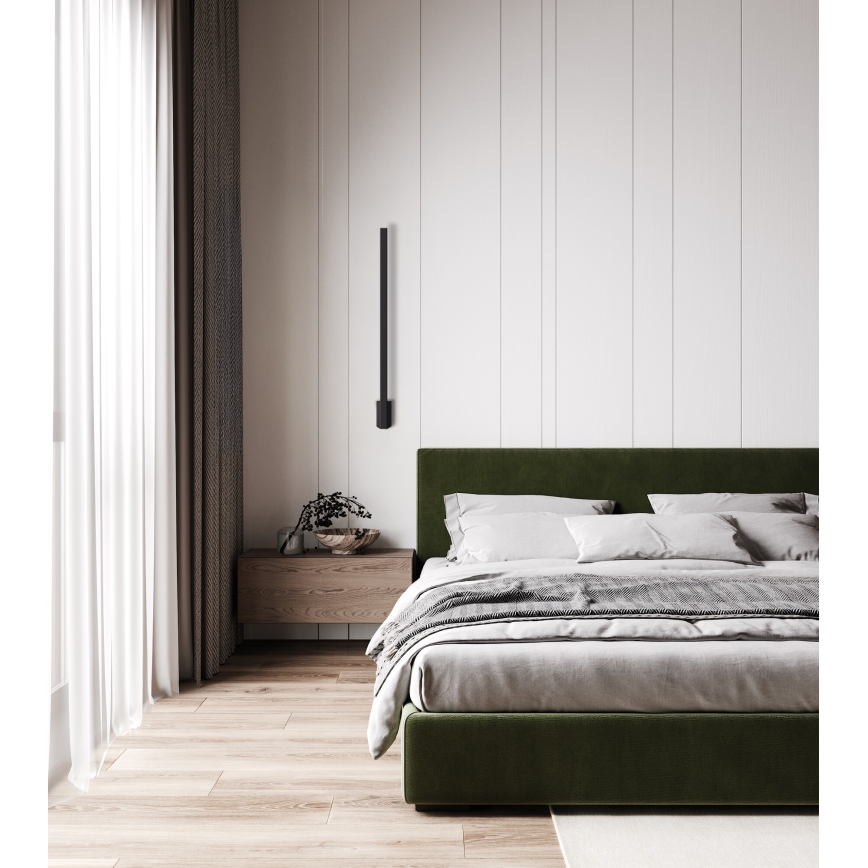 LED Εξωτερικό Επιτοίχιο Φωτιστικό YALTE LED/10W/230V 4000K IP54 μαύρο