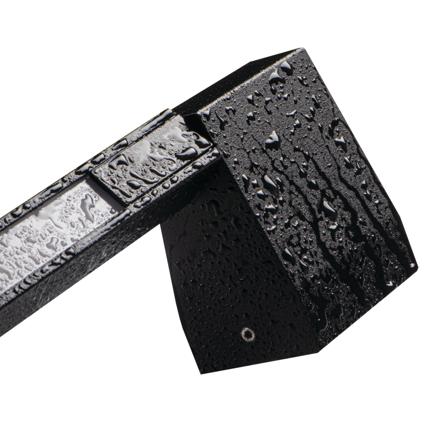 Επιτοίχιο φωτιστικό εξωτερικού χώρου LED YALTE LED/11W/230V 3000K IP54 μαύρο