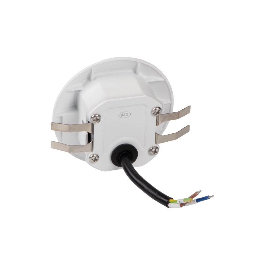 LED φωτιστικό σκάλας EXIN LED/2,5W/230V 3000K IP65 λευκό στρογγυλό