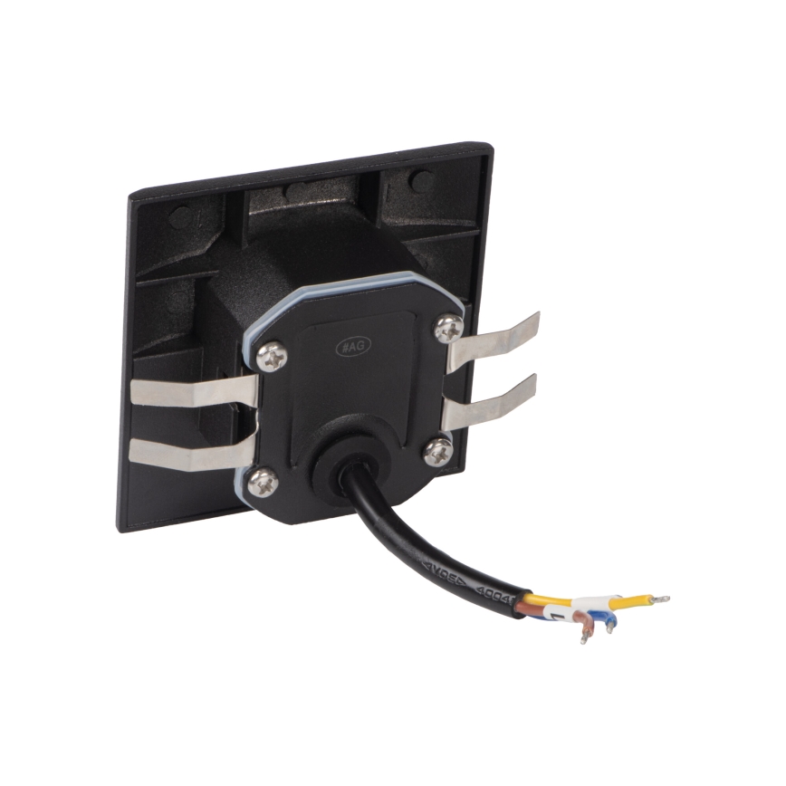 Φωτιστικό σκάλας LED EXIN LED/2,5W/230V 3000K IP65 μαύρο τετράγωνο