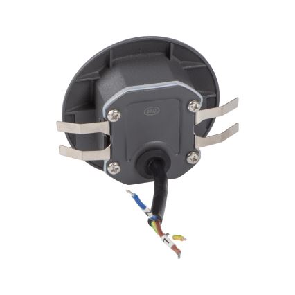 LED φωτιστικό σκάλας EXIN LED/2,5W/230V 4000K IP65 ανθρακί στρογγυλό