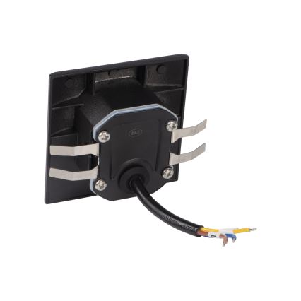 LED φωτιστικό σκάλας EXIN LED/2,5W/230V 4000K IP65 μαύρο τετράγωνο