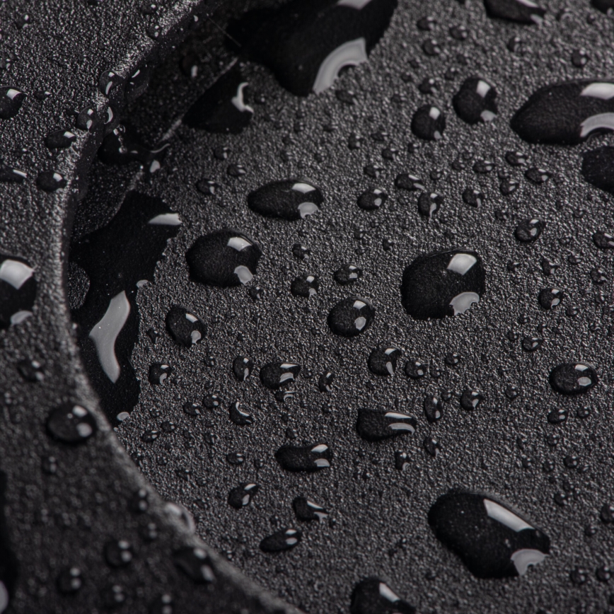 LED φωτιστικό σκάλας με αισθητήρα κίνησης και λυκόφωτος EXIN LED/2,5W/230V 4000K IP65 μαύρο τετράγωνο