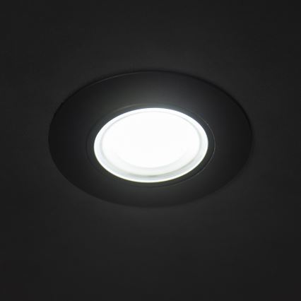 LED Εντοιχισμένο φωτιστικό FIZU LED/4W/230V 3000/4000/6500K μαύρο