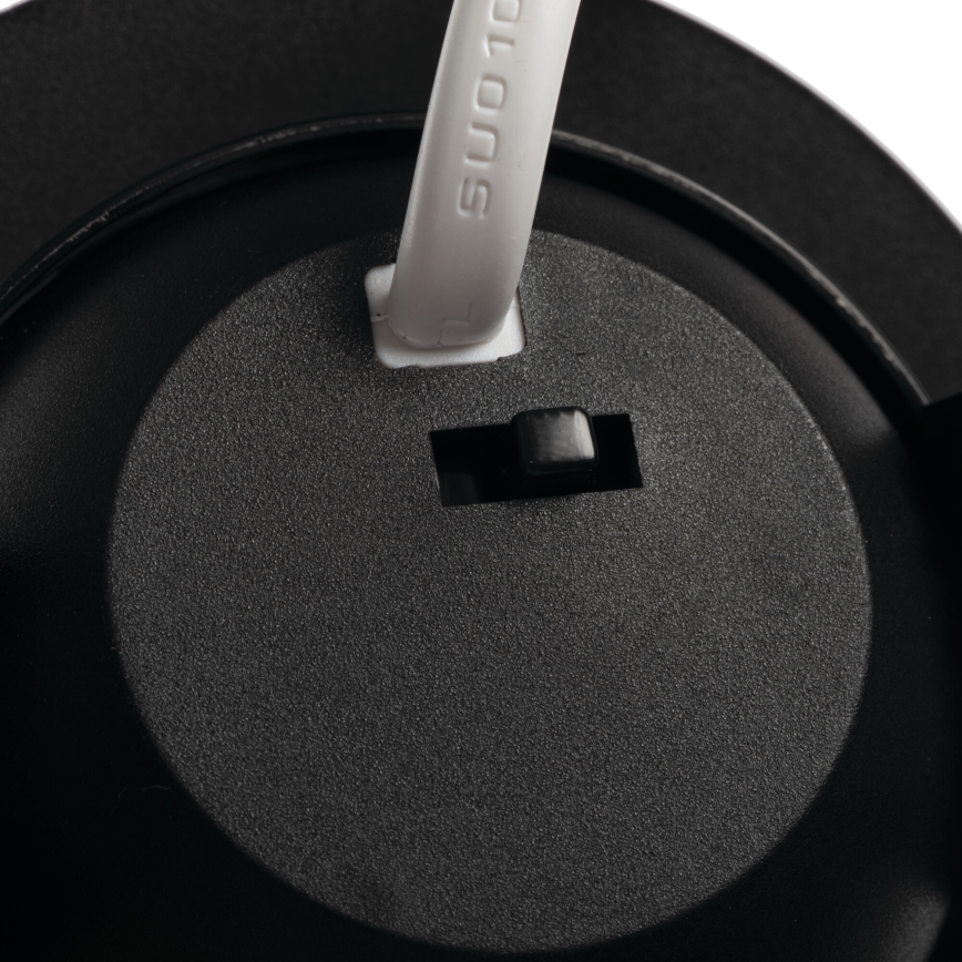 LED Εντοιχισμένο φωτιστικό FIZU LED/4W/230V 3000/4000/6500K μαύρο