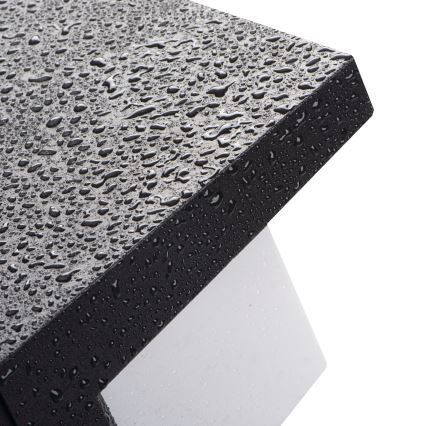 Εξωτερικό επιτοίχιο φωτιστικό LERTO 1xE27/15W/230V IP54 μαύρο