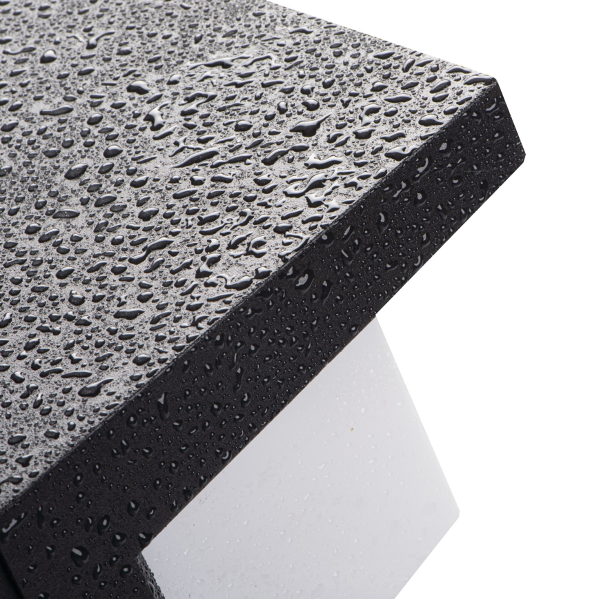 Εξωτερικό επιτοίχιο φωτιστικό LERTO 1xE27/15W/230V IP54 μαύρο