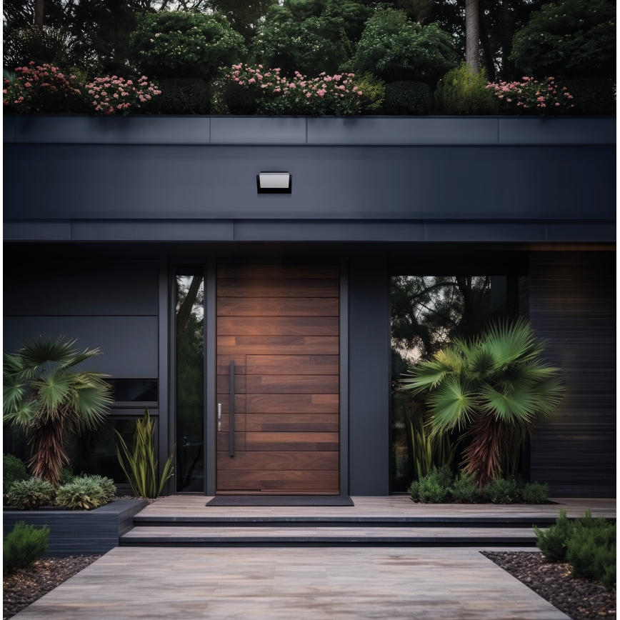 LED εξωτερικό επιτοίχιο φωτιστικό XERTO LED/20W/230V 3000/4000/6500K IP65 μαύρο