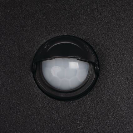 LED Επιτοίχιο φωτιστικό εξωτερικού χώρου με αισθητήρα κίνησης και λυκόφωτος XERTO LED/20W/230V 3000/4000/6500K IP44 μαύρο