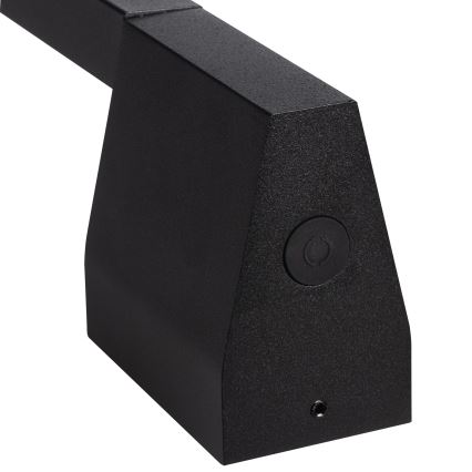 Εξωτερικό επιτοίχιο φωτιστικό YALTE LED/11W/230V 3000/4000/6500K 81,5 cm IP54 μαύρο