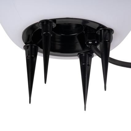 Εξωτερικό φωτιστικό STONO 1xE27/20W/230V διάμ. 40 cm IP65 λευκό