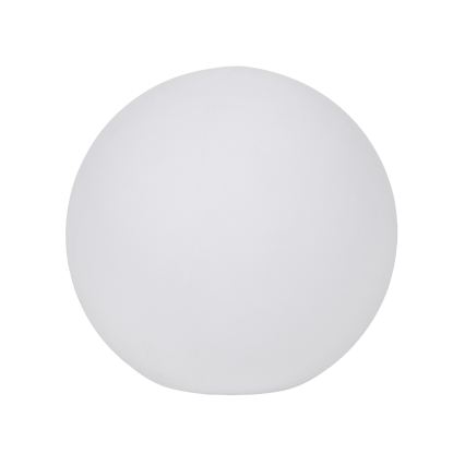 Εξωτερικό φωτιστικό STONO 1xE27/20W/230V Ø 50 εκ. IP65 λευκό